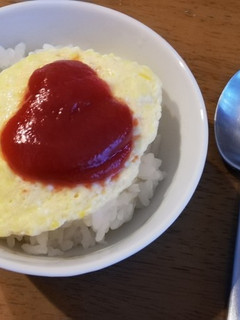 60秒!かんたん朝オムライス!-レシピのメイン写真