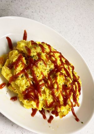 大人のチーズオムライス-レシピのメイン写真