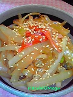 簡単♬炒めるだけ☆大根の甘辛炒め♪-レシピのメイン写真