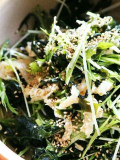 鶏皮とワカメの和え物-レシピのメイン写真