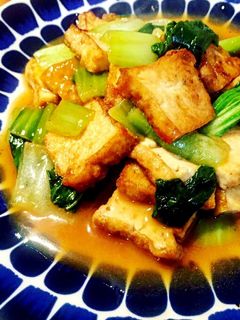 厚揚げとチンゲンサイの中華煮-レシピのメイン写真