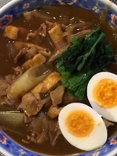 簡単めんつゆで和風カレーうどん-レシピのメイン写真