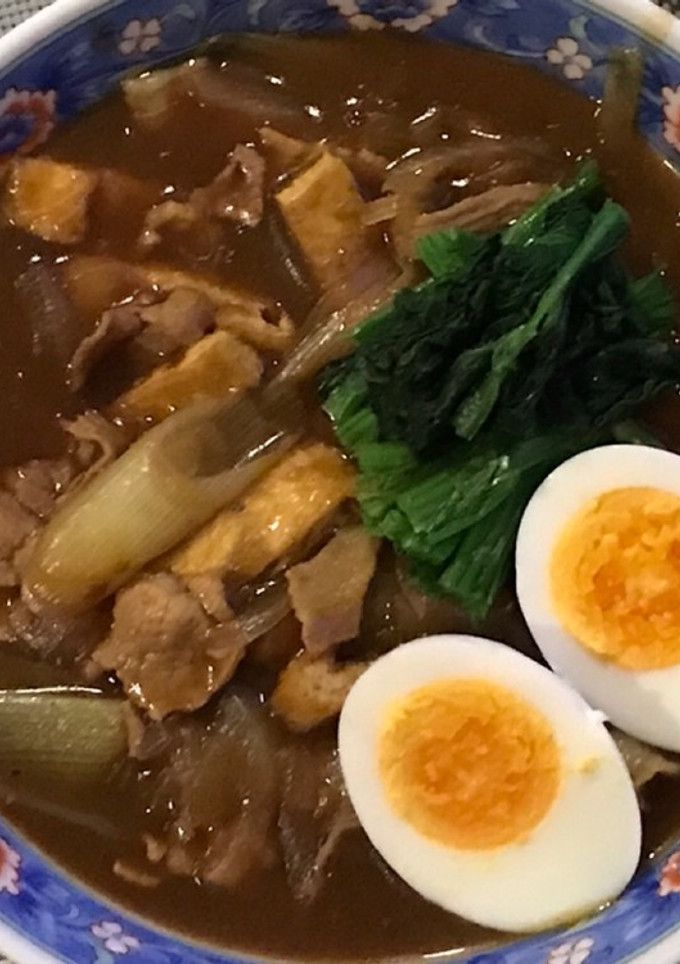 簡単めんつゆで和風カレーうどん-レシピのメイン写真