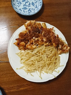 鶏むね肉のステーキ、玉ねぎソース-レシピのメイン写真