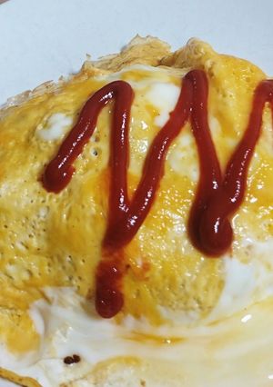 時短!簡単!炊飯器でオムライスo⌒∇⌒o-レシピのメイン写真