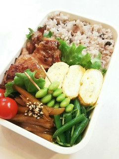 お弁当(2/4)照焼きチキン-レシピのメイン写真
