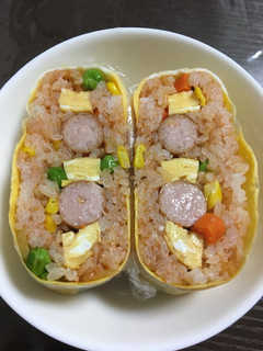 オムライス☆おにぎらず-レシピのメイン写真