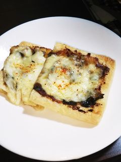 油揚げのネギ味噌チーズ焼き-レシピのメイン写真