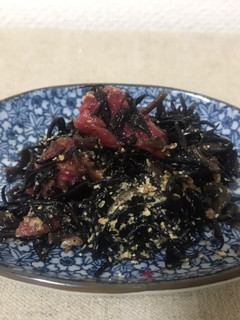 ひじきの佃煮 梅風味-レシピのメイン写真