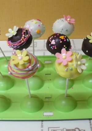 ケーキポップス★バレンタインにも-レシピのメイン写真
