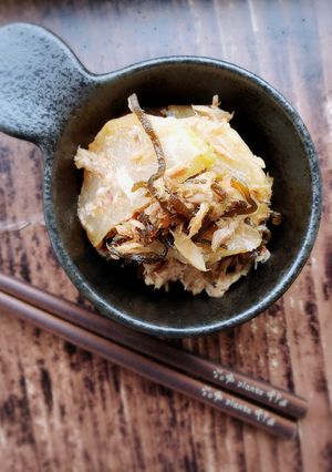 簡単！焼きカブとツナ塩昆布の無限サラダ-レシピのメイン写真