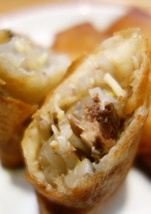 鯖缶　春巻き-レシピのメイン写真