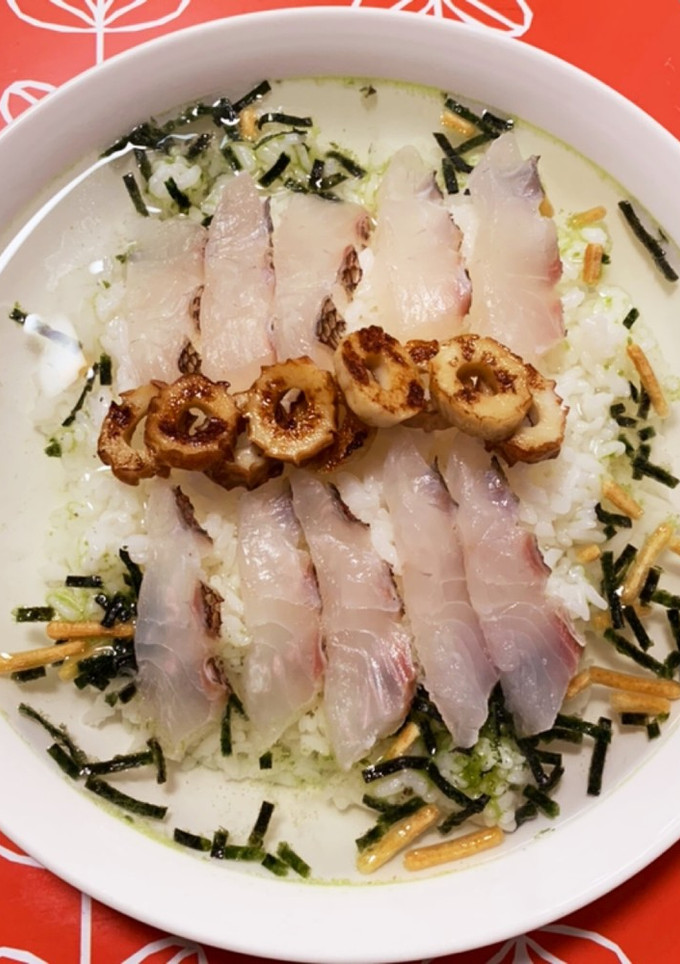 鯛ちくわ茶漬け-レシピのメイン写真