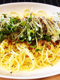 和えるだけ簡単★納豆と大根おろしのパスタ-レシピのメイン写真
