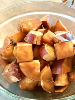 さつまいもの黒糖煮-レシピのメイン写真