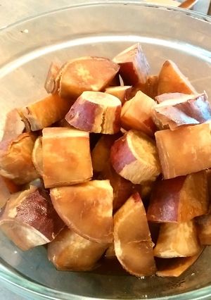 さつまいもの黒糖煮-レシピのメイン写真