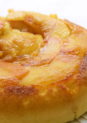 簡単♪りんごの蒸しケーキ（炊飯器使用）-レシピのメイン写真