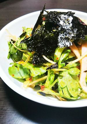 ☆春菊のピリ辛サラダ☆-レシピのメイン写真