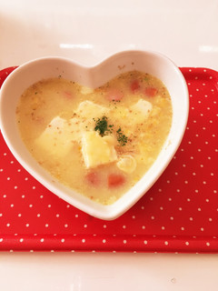 残ったスープでとろふわ食べるスープ-レシピのメイン写真