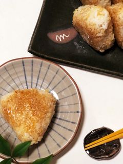 フライパンde焼きおにぎり-レシピのメイン写真