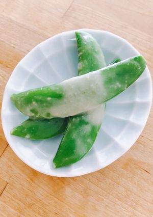 甘酒＊スナップエンドウの味噌マヨ和え-レシピのメイン写真