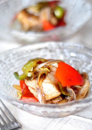 【妊活食】夏野菜とタイのマリネ-レシピのメイン写真