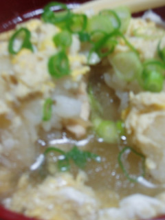 殻を破って親子再会♡揚げおにぎり茶漬け-レシピのメイン写真