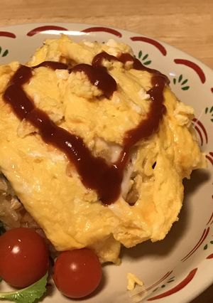 乗せるだけのトロトロオムライス-レシピのメイン写真
