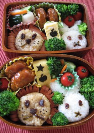 キャラ弁☆ミッフィー弁当-レシピのメイン写真