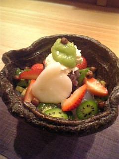 春のうさぎ餅あんみつ-レシピのメイン写真