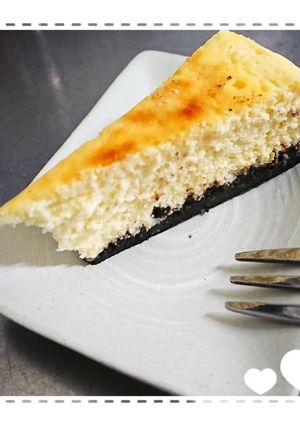 ホワイトチョコと柚子のチーズケーキ-レシピのメイン写真
