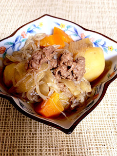 こっくり美味しい!我が家の肉じゃが^_^-レシピのメイン写真