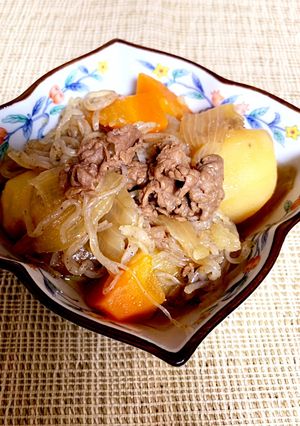 こっくり美味しい!我が家の肉じゃが^_^-レシピのメイン写真