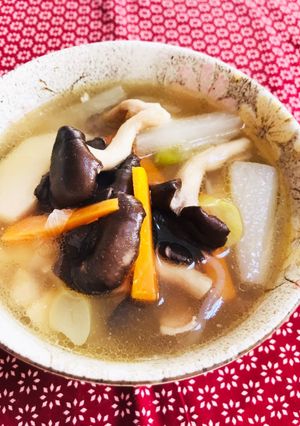 けんちん汁きのこ入り-レシピのメイン写真