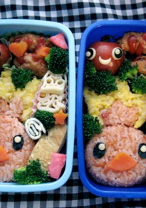 キャラ弁☆　アチャモ弁当-レシピのメイン写真