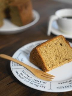 酒粕コーヒーのシフォンケーキ-レシピのメイン写真