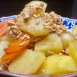 じゃがいものとりそぼろ煮