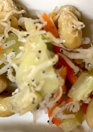 さしす2:1:1の簡単じゃこ豆サラダ*-レシピのメイン写真