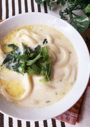 さっぽろ一番お変わりたらこクリームうどん-レシピのメイン写真