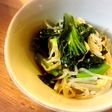 作り置きにも☆ターサイとモヤシのナムル