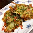 紅ショウガの磯辺かき揚げ