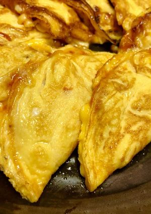 パスタ用ミートソースのミニミートオムレツ-レシピのメイン写真