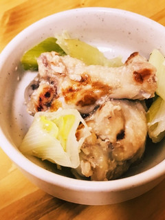 漬けて焼くだけ簡単!手羽元とねぎの塩麹焼-レシピのメイン写真