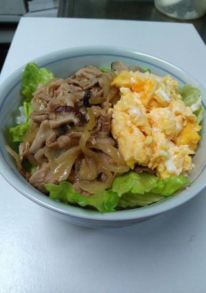 みそ豚丼ぶり-レシピのメイン写真