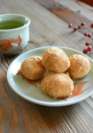 ＊煎り豆入りきなこスノーボール＊-レシピのメイン写真