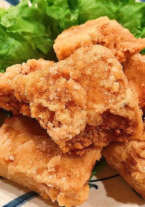 お肉みたい!ヘルシー♩高野豆腐の唐揚げ★-レシピのメイン写真