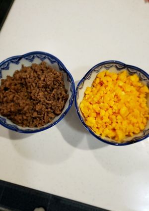 卵とひき肉のそぼろ♪♪-レシピのメイン写真