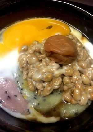 餅消費☆納豆とだしと玉子と-レシピのメイン写真