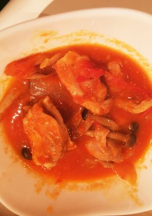 簡単チキンのトマト煮-レシピのメイン写真
