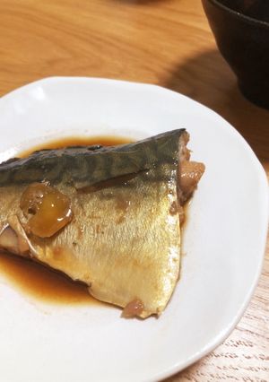 レンジで鯖の煮付け☆-レシピのメイン写真